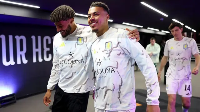 Tyrone Mings and Morgan Rogers 