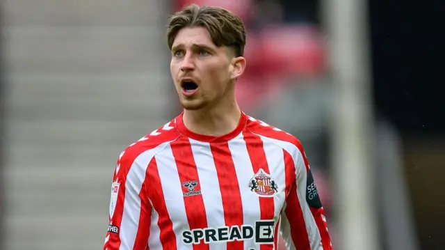 Dennis Cirkin in action for Sunderland