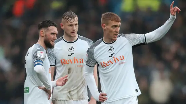 Matt Grimes, Harry Darling and Jay Fulton