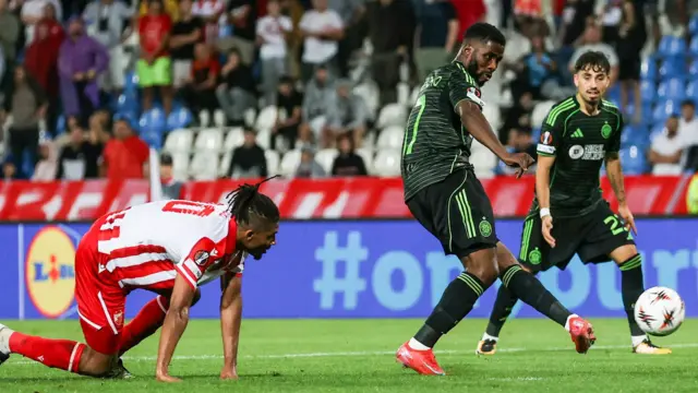 Kelechi Iheanacho scores for Celtic