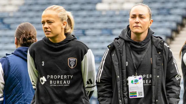Amy Muir and Lee Gibson