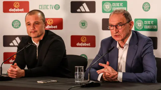 Shaun Maloney and Martin O'Neill