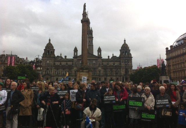 Glasgow vigil