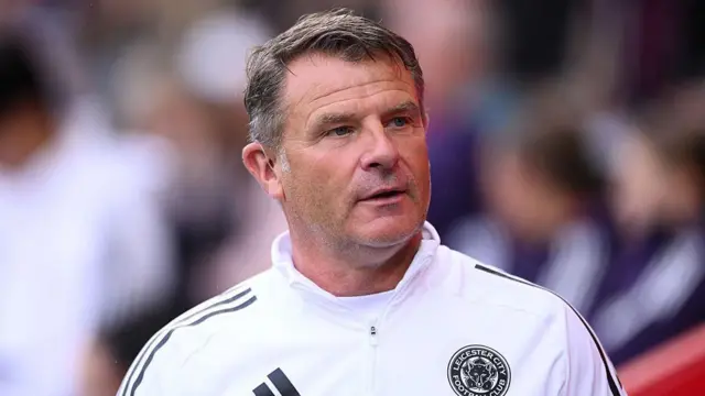 Rick Passmoor during Leicester's Women's Super League game against Manchester United