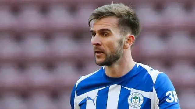 Callum McManaman in action for Wigan