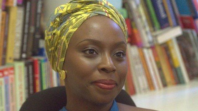 Nigerian writer Chimamanda Adichie