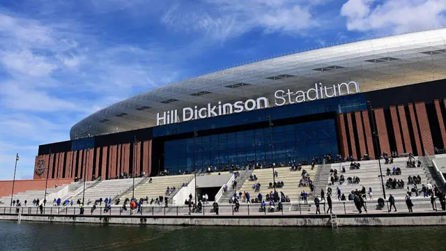 A general view of Hill Dickinson Stadium