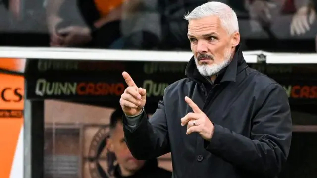 Dundee United manager Jim Goodwin