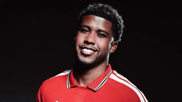 Manchester United midfielder Andrey Santos 