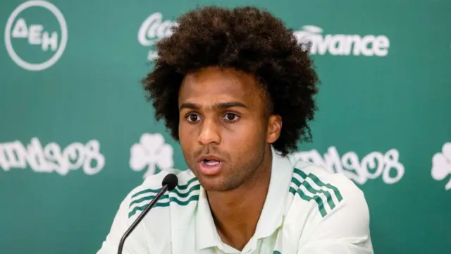 Panathinaikos defender Erik Palmer-Brown
