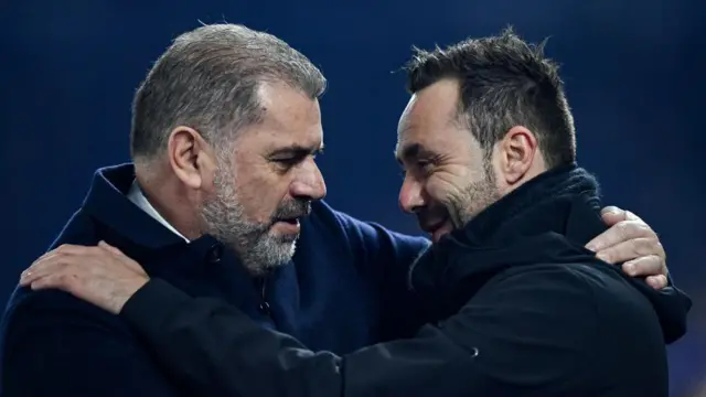 Roberto De Zerbi Ange Postecoglou