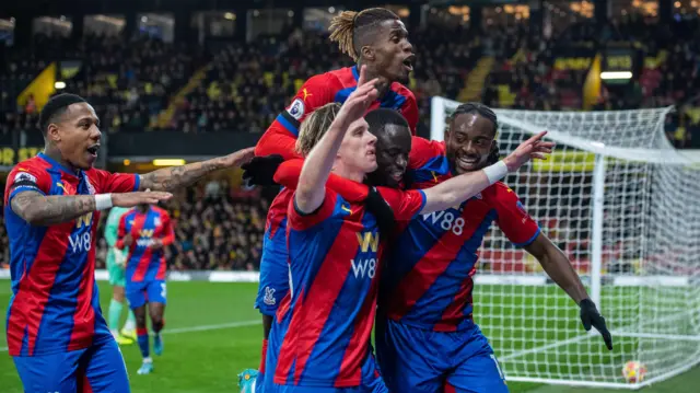 Crystal Palace celebrate 