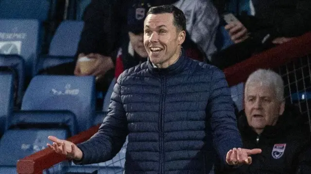 Ross County manager Don Cowie