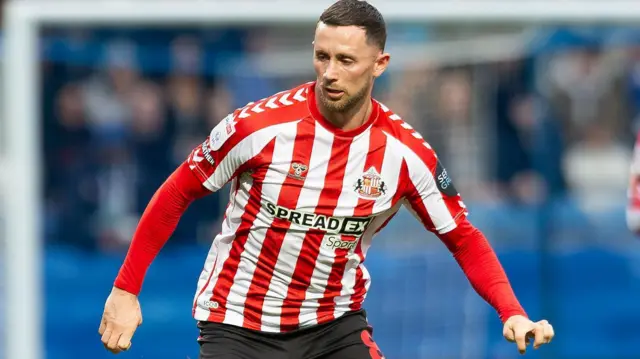 Alan Browne in action for Sunderland