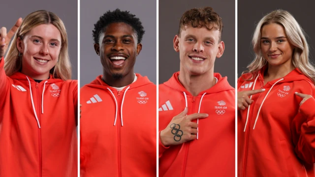 Emma Finucane, Jeremiah Azu, Matt Richards and Ruby Evans are part of the Welsh contingent in Team GB