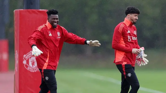 Andre Onana and Altay Bayindir
