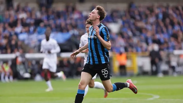 Maxim de Cuyper playing for Club Brugge