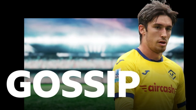 Hellas Verona striker Kieron Bowie