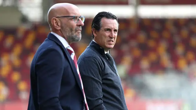 Unai Emery and Monchi