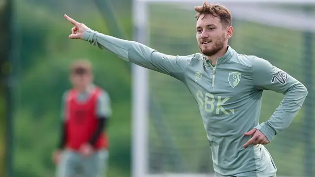 David Brooks of Bournemouth during a training session