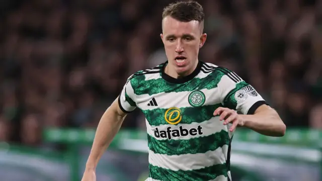 Celtic midfielder David Turnbull