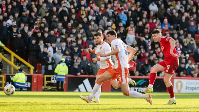 Kevin Nisbet scores