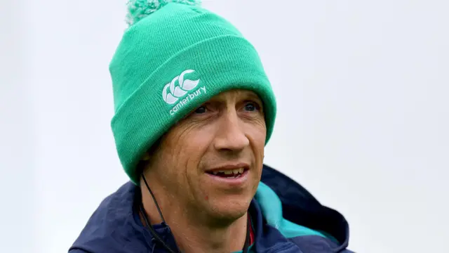 Ireland head coach Scott Bemand