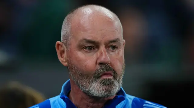 Scotland head coach Steve Clarke 