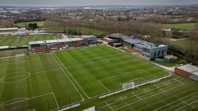An aerial view of Stoke City's new training ground