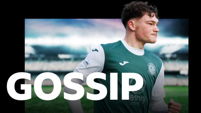 Hibs striker Owen Elding