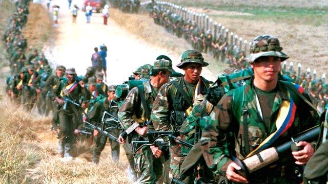 Farc guerillas