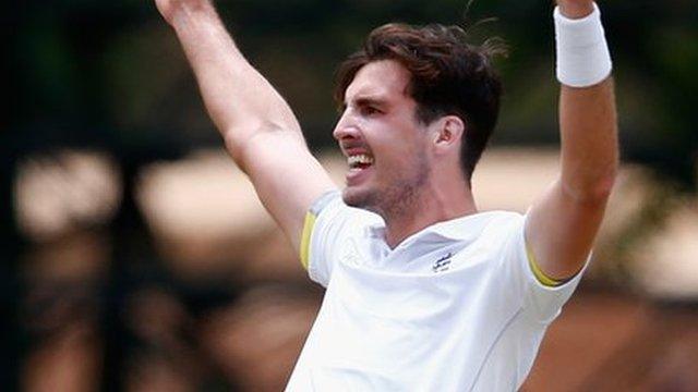 Steven Finn of England