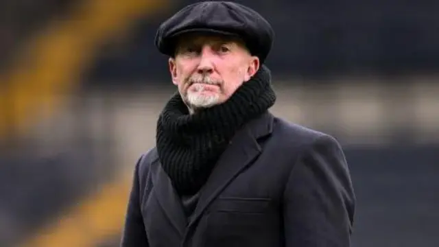 Ian Holloway on the touchline last season