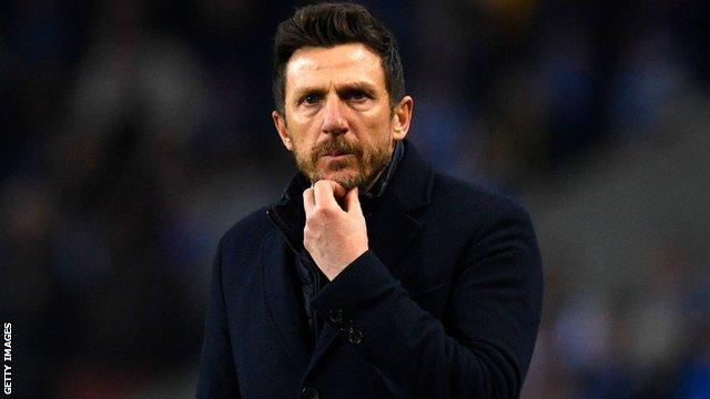 Roma boss Eusebio di Francesco