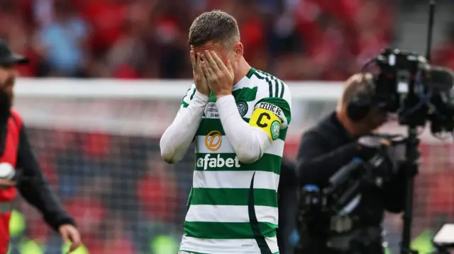 Callum McGregor missed a penalty in Celtic's Scottish Cup final defeat to Aberdeen