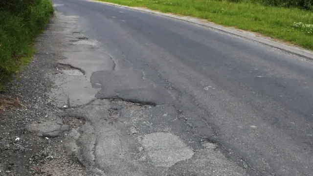 pot hole roads