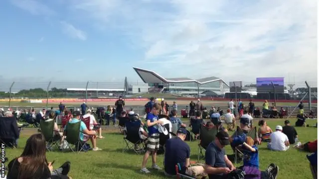 Silverstone fans