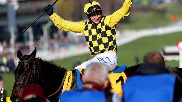 Jockey Paul Townend on board Al Boum Photo