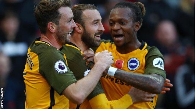 Eleven of Glenn Murray's 15 Premier League goals have come in away fixtures