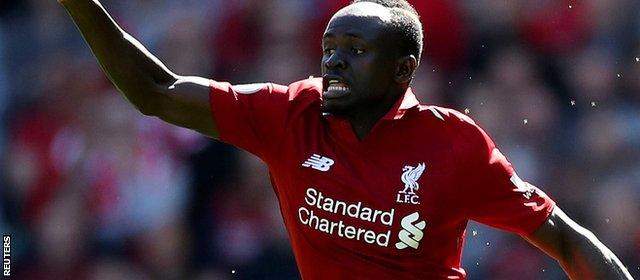 Sadio Mane of Liverpool