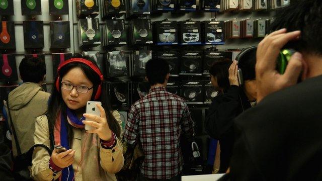 Apple store in China