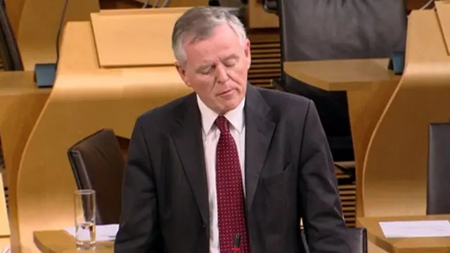 Labour MSP, Graeme Pearson