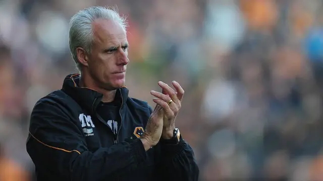 Mick McCarthy managing Wolves