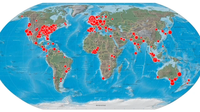 Mentions map