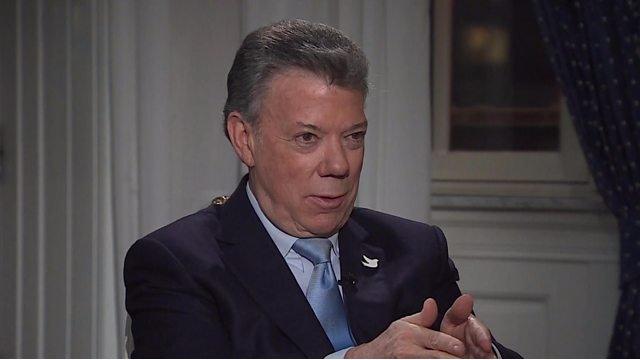 Colombian President Juan Manuel Santo