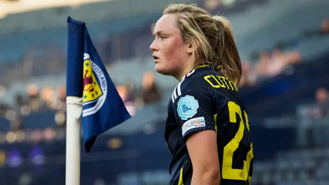 Scotland international Erin Cuthbert