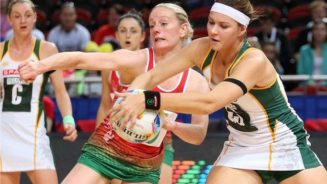 Wales v South Africa Netball World Cup