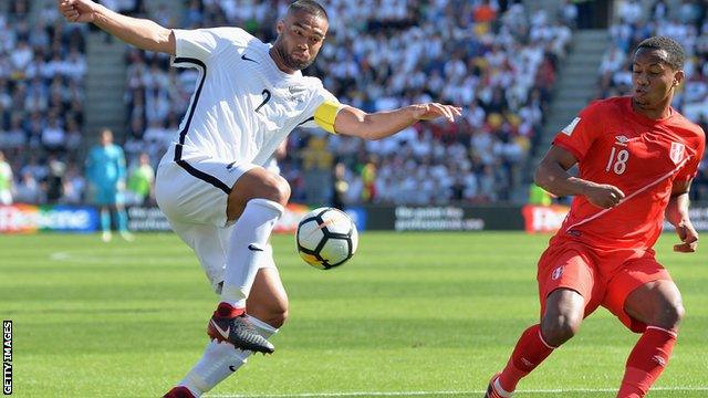 Winston Reid against Peru