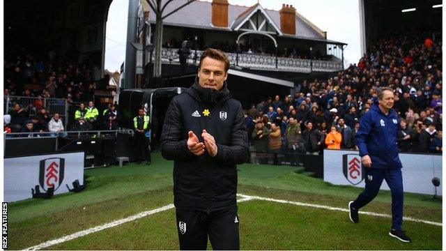 Fulham caretaker manager Scott Parker