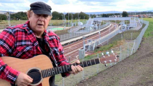 Borders Railway songwriter